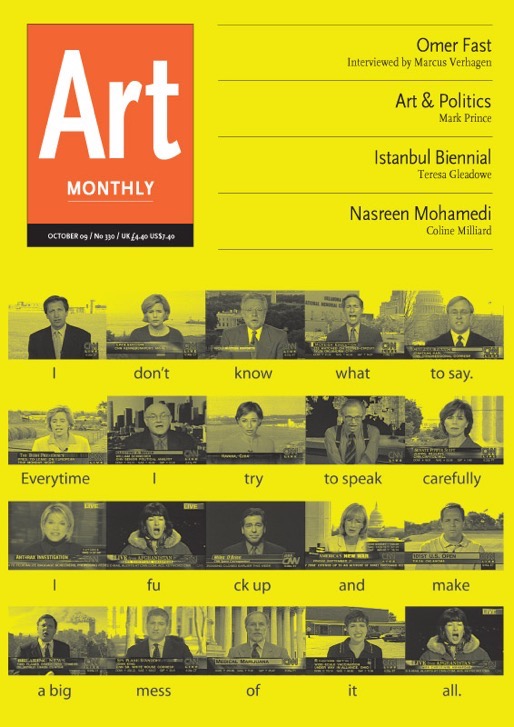 Art Monthly, October, 2009